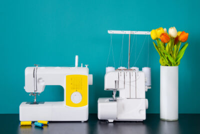 serger vs sewing machine comparison image